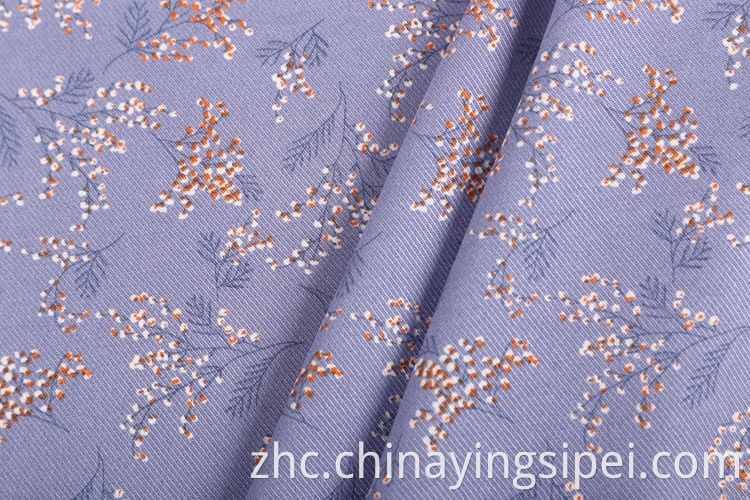 2020产品粘液材料100 Twill Fabric Stocklot人造丝印刷织物